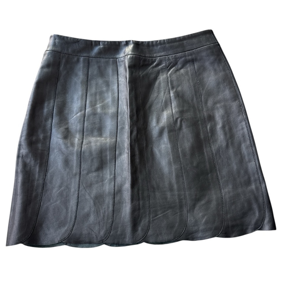 Josie Black Leather Skirt size small